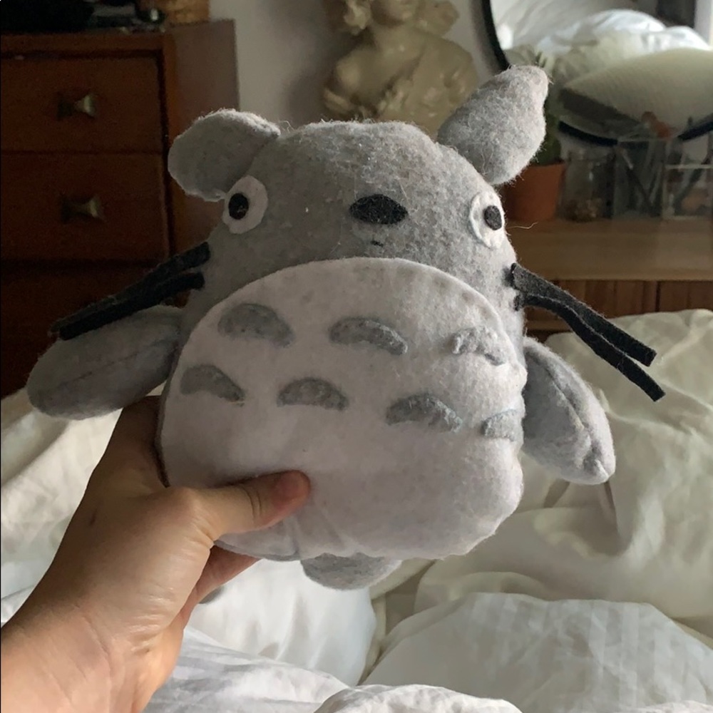 Homemade Totoro plush